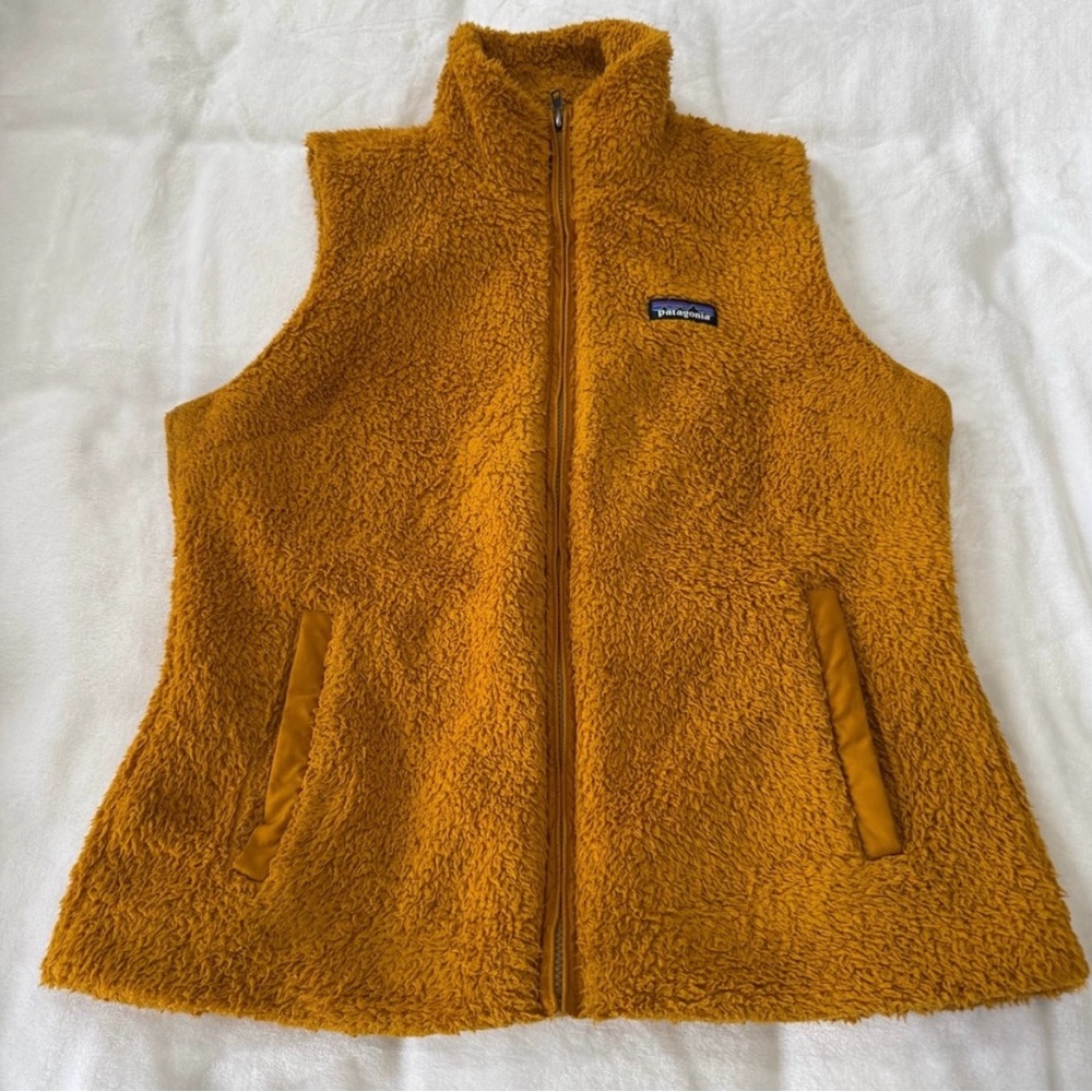 Patagonia Women's Mustard Fleece Vest